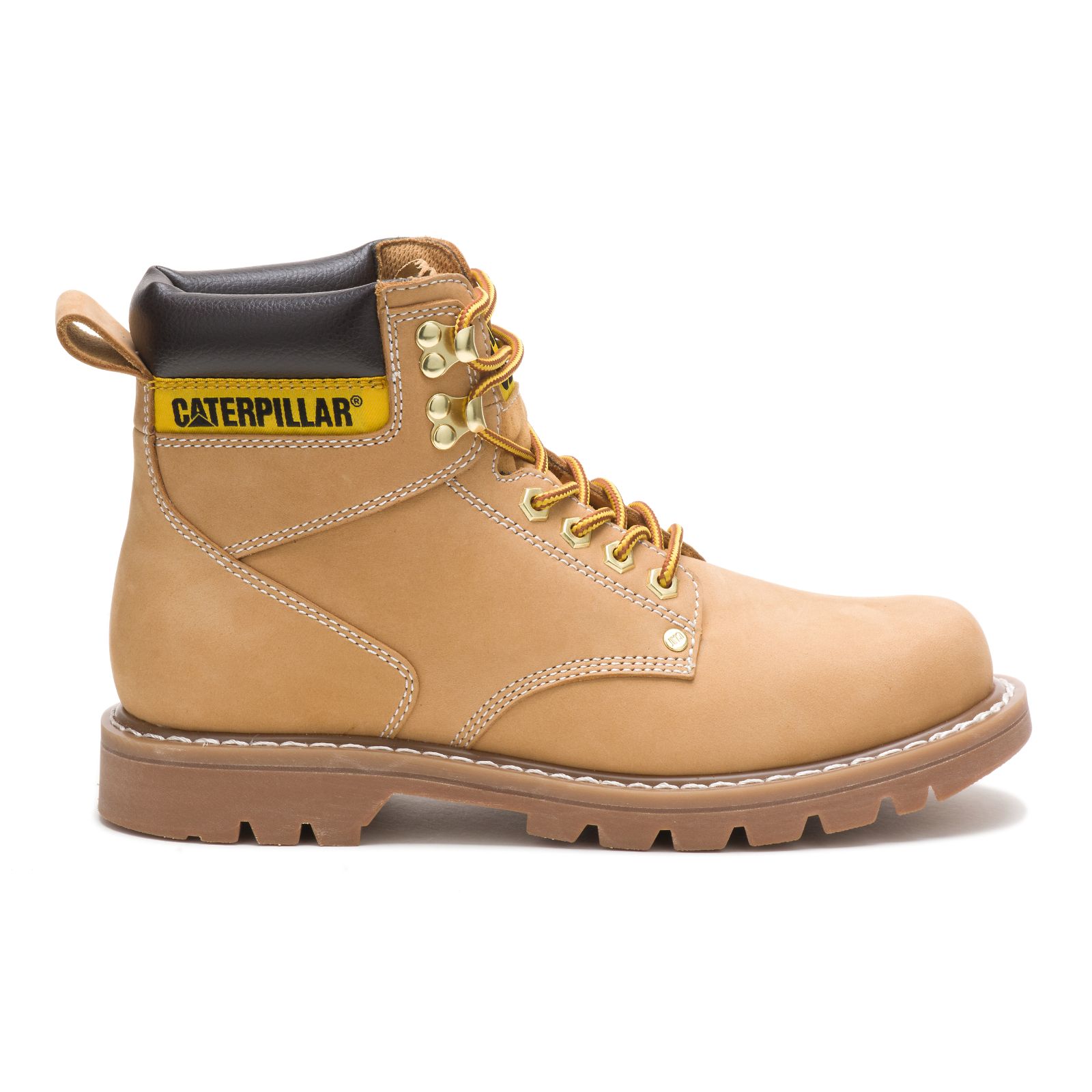 Caterpillar Men's Second Shift Work Boots Orange CAT-4832